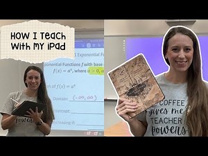 How I Use My iPad for Teaching | Step-By-Step Setup + Best Apps Notes UPDATED #highschoolmathteacher