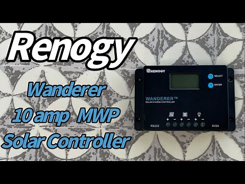 Renogy Wanderer 10 amp PWM Solar Charge Controller