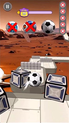 🎮 Which Ball Will Fall & Win? 😱 | Going Balls Level-39 Challenge #residentevil #edit #viral #shorts