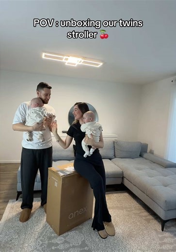 Unboxing Our Twins Stroller: A Heartwarming Experience