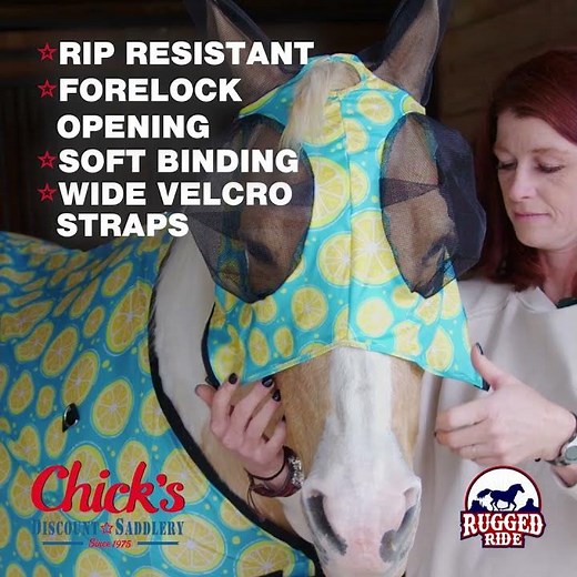 🪰 Must-Have Fly Masks to Protect Your Horse’s Face | Chick’s Saddlery (Mask 15 Square)