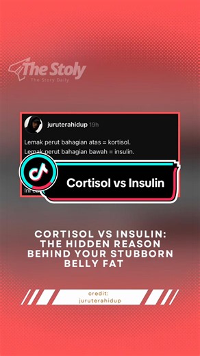 Struggling to lose stubborn belly fat no matter what you do? The answer might lie in your hormones! #fyp #newsmalaysia #malaysia #goodthingstoshare #storydaily