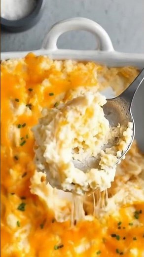 Cheesy Mashed Potatoes 🧀 | Super Creamy & Easy Recipe!