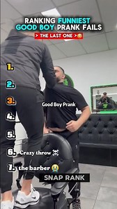 ranking funniest good boy prank fails #shorts #prank
