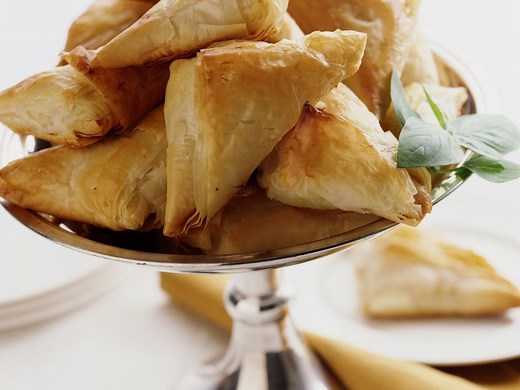 Bricks au fromage et viande hachée