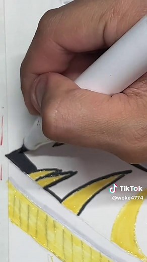 Drawing Gold Ninja Steel Ranger Art Tutorial