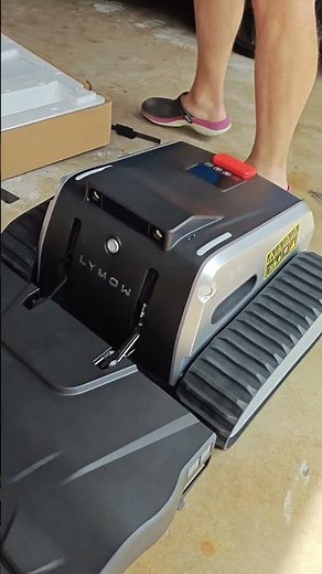 Unboxing Lymow ONE AI Robot Lawn Mower #lawncare #gardenequipment