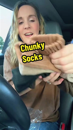 Fall chunky socks! Yes please! #socks #fallfavorites #sweaterweather