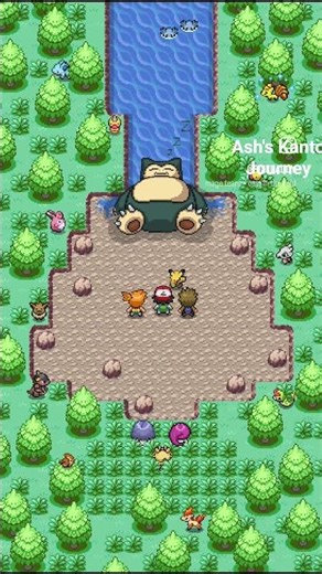 A gba rom hack game based on Ash's whole Kanto journey bringing back memories of us watchinh pokemon