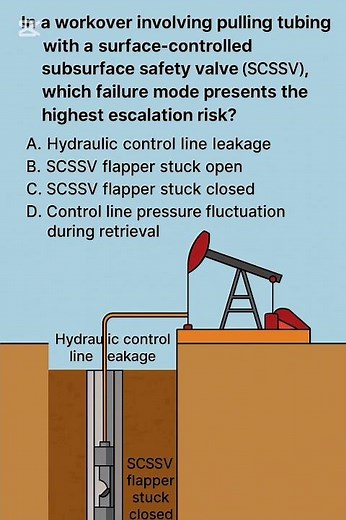 SCSSV Failure Modes During Tubing Pull Q64 #SCSSV #WellIntervention #WorkoverSafety #BarrierAnalysis