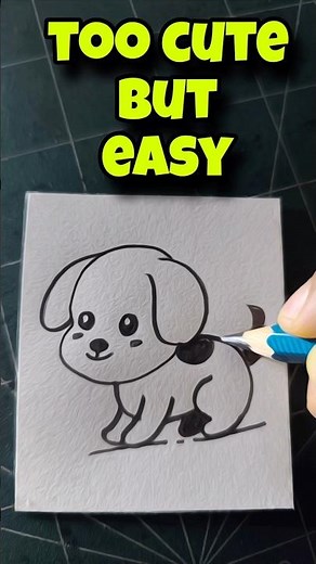The Easiest Way to Draw a Cute Dog in Just 5 Minutes