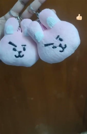 BTS BT21 cooky plushie soft toy keychain #handmadekeychain #btsjungkook #jk #btskeychain #btsarmy