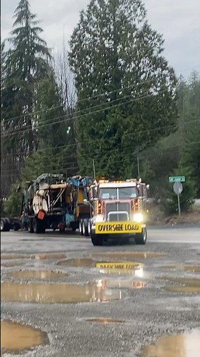 Skagit BU739 move #logging #yarder