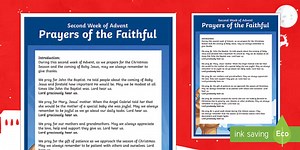 Christmas Prayers of the Faithful