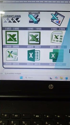 Wow All Ms Excel versions in one short #lets add new thing more alike MS Word #microexcel #tranding