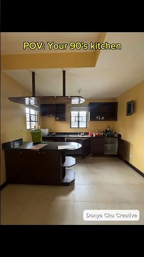90's Kitchen Makeover that hit different