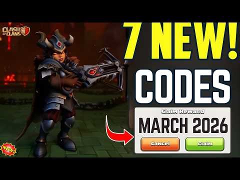MARCH CODES* CLASH OF CLANS REDEEM CODES 2026 - CLASH OF CLANS CODES 2026 - CLASH OF CLANS CODES