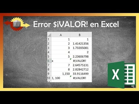Error #¡VALOR! en Excel | Qué es y cómo solucionarlo