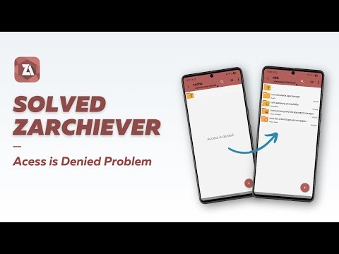 Fix ZArchiver Access Denied on Android 14, 15 & 16 Without Root | Android Data & OBB Folder