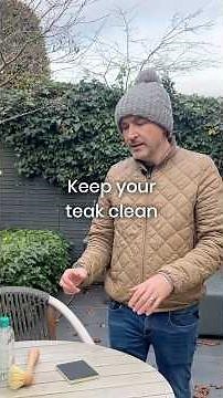 How to clean Teak furniture