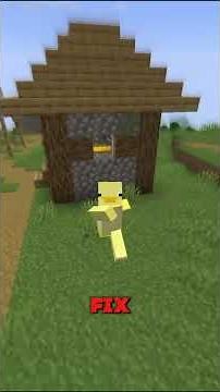 Villagers STEAL Your Bed? Fix It in 1 Second 😳