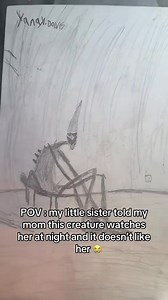 What is that creature? 😭 Little sister's discovery