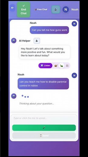 You filter their internet. Do you filter their AI? 🛡️