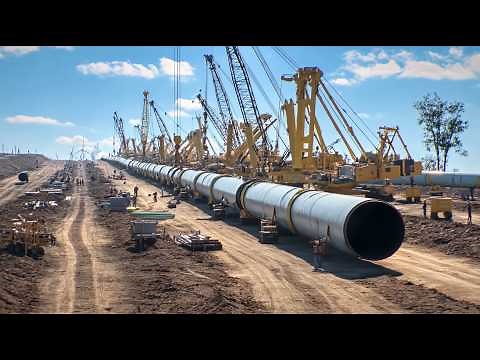 How Did the U.S. Build 128,000 km of Crude Oil Pipelines – Free Documentary on Mega Construction