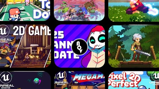 UE5打造像素游戏流程系列案例