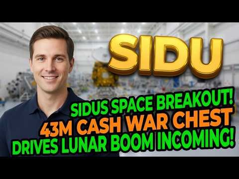 Sidus Space: Debt Free Cash Fuels Explosive Lunar Breakout! SIDU Stock Analysis