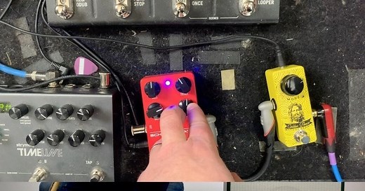 My new “Schwartzinator” Overdrive pedal in action! Full demo coming soon! Only a few left in stock LINK http://www.martymusic.com/overdrive🤘🏼😍🎸 #schwartzinator #overdrive #guitar #effects #strat #stratocaster #pedal #guitarpedals | Marty Schwartz