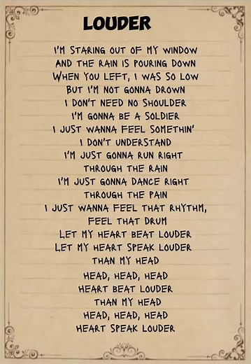 #louder #song #lyrics #savylyrics