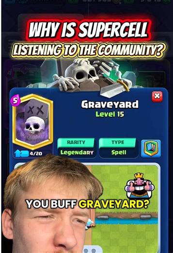 Supercell has been listening to someee community fed back👀 #clashroyaledaily #clashroyale #clashroyalememes