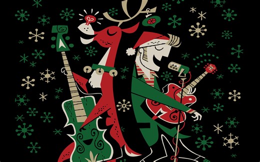 （HI-Res）The Brian Setzer Orchestra - Christmas Rocks 2017（蓝光）