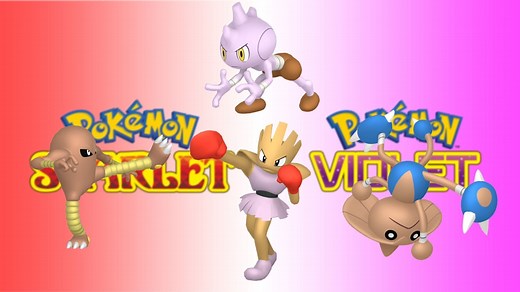 How to get Tyrogue, Hitmonlee, Hitmonchan & Hitmontop in Indigo Disk | Pokemon Scarlet and Violet