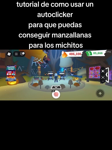 Tutorial de Auto Clicker para Adopt Me en Móvil