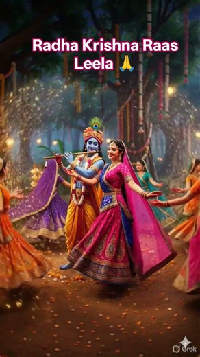 ♥️ Radha Krishna Raas Leela 🙏 #krishna #radha #radheradhe #shorts #ytshorts #yt #viralvideo #viral