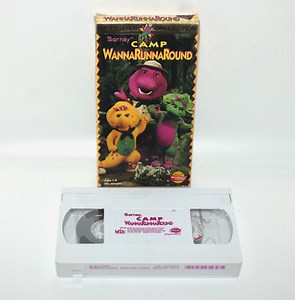 Barney Camp WannaRunnaRound VHS Movie Classic Collection Video Tested 1997 | eBay