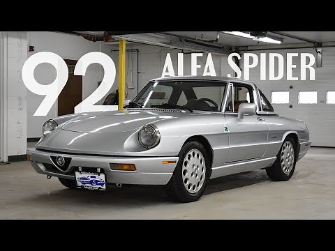 1992 Alfa Romeo Spider Walkaround with Steve Magnante