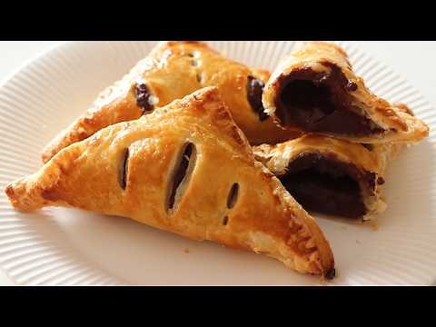 レンジで簡単チョコカスタード♪冷凍パイシートでチョコレートパイの作り方