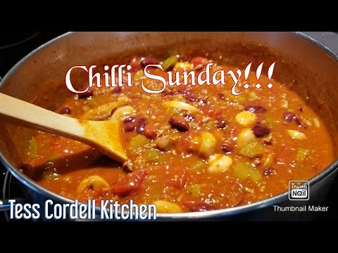Tim Horton's Chilli Recipe| Healthy| Home cooking|Tess Cordell Kitchen