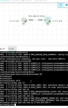 2.How to Assign IP address to Router R2 in CISCO Modeling Lab?