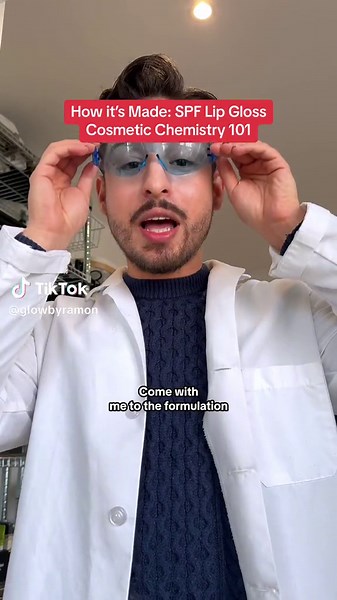 How Lip Gloss with SPF is Made