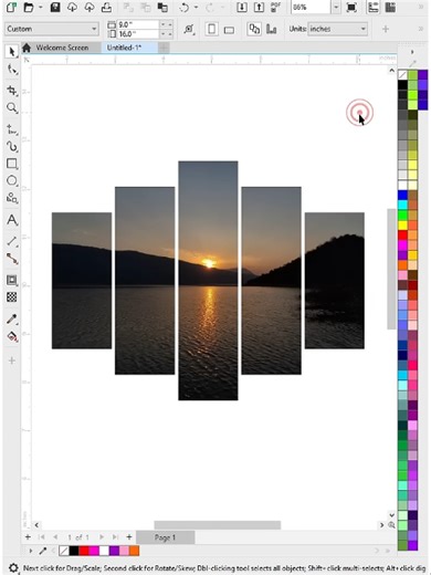 Power Clip inside in corel draw: #coreldraw #graphicdesign #fypシ゚ #goviral #tik_tok