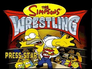 Simpsons Wrestling Marge