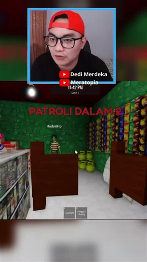 POCONG PATROLI #warungmadura #roblox #7haridiwarungmadura