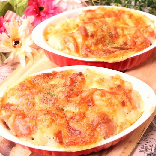 市販のホワイトソースを使って簡単ポテトグラタン 作り方・レシピ | クラシル