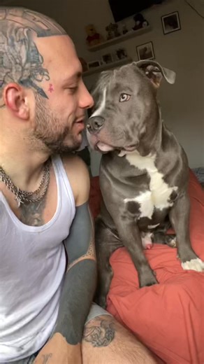 Love at first snuggle! 🥰🐶 Nothing beats the bond with my furry friend. #PuppyLove #BestFriends | Eden Wolf