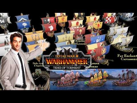 ⚓ Fleet Reskinning Mod in Campaign | Total War Warhammer 3