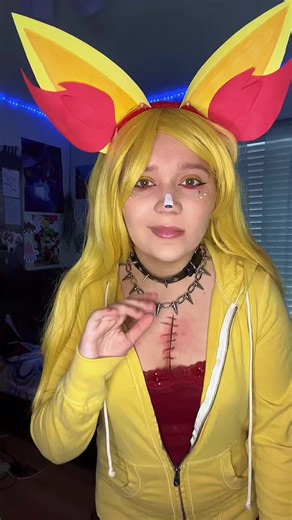 fennekin fennekin fennekin fennekin #starters #startersmovieunleashers #starterscosplay #fennekin #pokemoncosplay